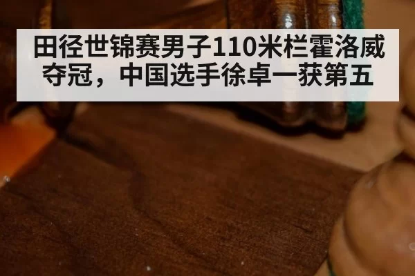 田径世锦赛男子110米栏霍洛威夺冠，中国选手徐卓一获第五